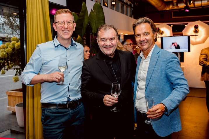 Sven Berther, Ronald Haug und Roger Harlacher, (v.l.n.r.) am VIVES MagicMonday 2022 Sven Berther, Ronald Haug und Roger Harlacher, (v.l.n.r.) am VIVES MagicMonday 2022